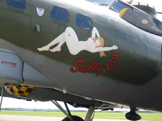 Sally B Nose Art