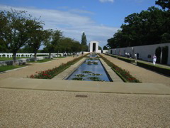 Madingly Pool and Wall of the Missing