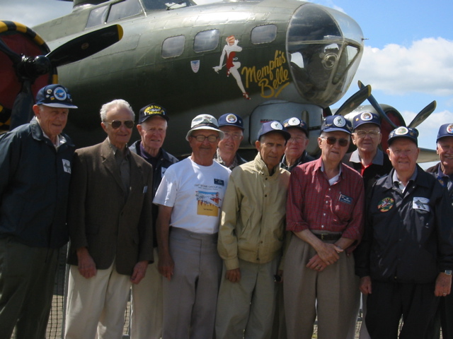 WW II Veterans of 398th,  Nuthampstead 